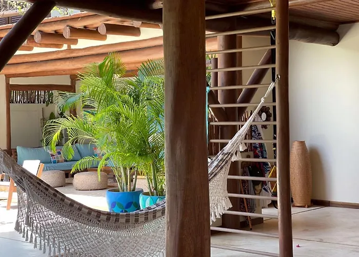Villa Casa Jerian à Jericoacoara acceptant les animaux