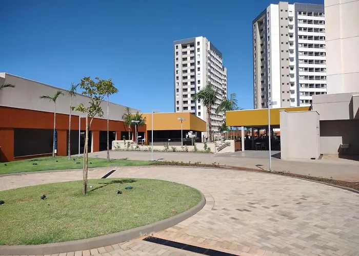 Solar das Águas Park Resort - Apartamento em Olímpia para 5 pessoas
