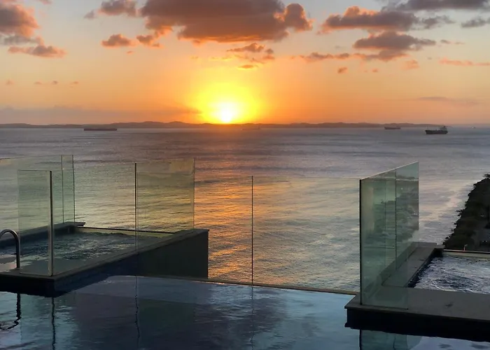 Haustierfreundliches Apartamento Cloc Marina Residence Salvador da Bahia