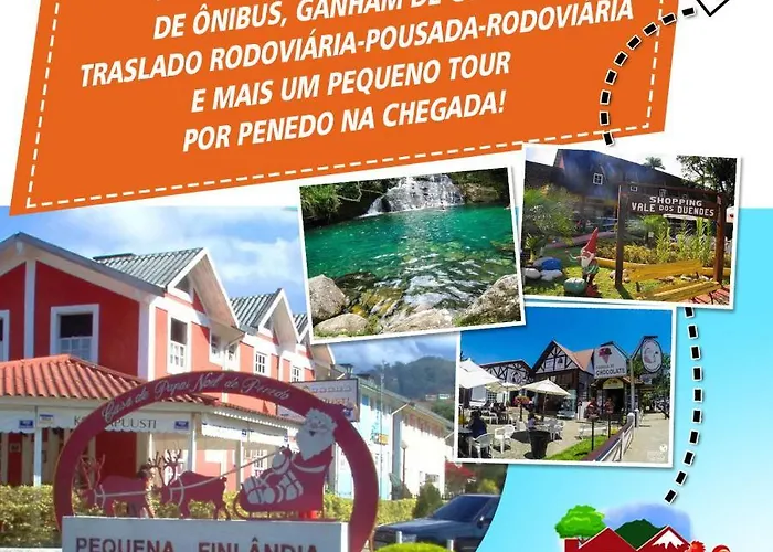 Pousada Chalé na Roça Penedo com piscina