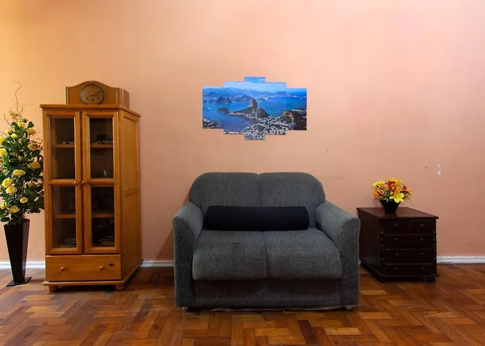 Appartement Copa Vintage - Copacabana, Privacidade E Rock 'N' Rool à Rio de Janeiro acceptant les animaux