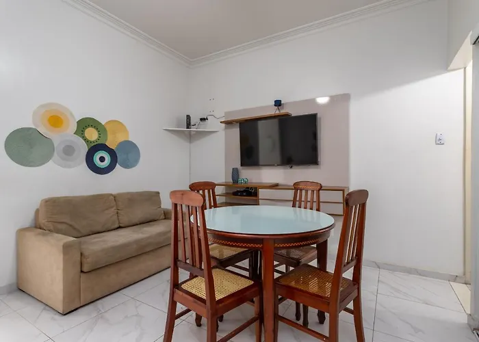 Estilo Em Copacabana - Proximo A Praia - Br403 Z4 Rio de Janeiro acceptant les animaux