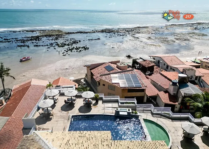 Flat No Unico Hotel Beira Mar Pipas Bay 217 Praia de Pipa