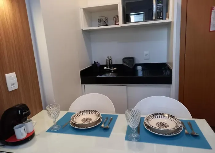 Flat No Hotel S4 Aguas Claras Brasília
