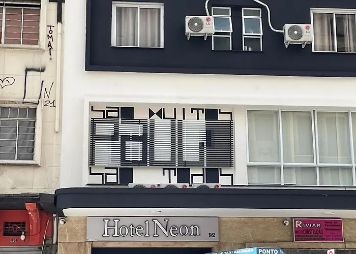 Hotel Neon - Proximo A 25 De Marco, Bom Retiro E Bras, A 2Min Do Mirante Sampa Sky E Pista De Skate Anhangabau São Paulo