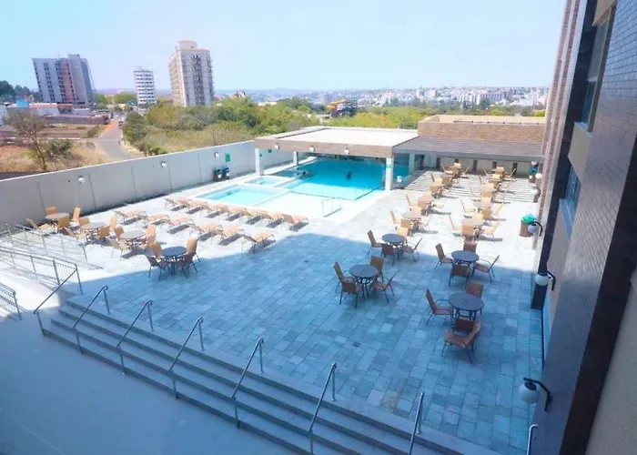 Piazza Diroma Com Acesso Ao Acqua Park Aparthotel Caldas Novas