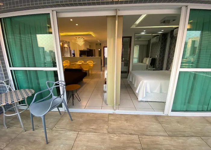 Apartamento 17º Andar Beira Mar Com 2 Quartos Fortaleza 