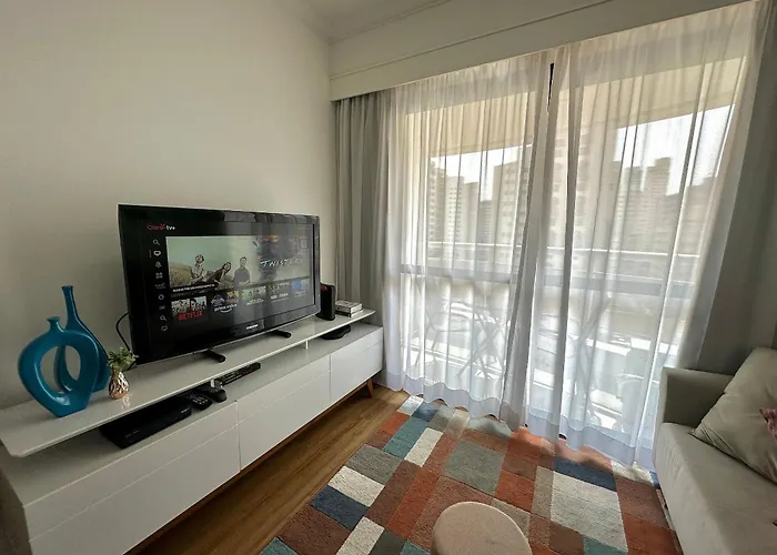 Hotel Flat Reformado Internet 350Mb Limpeza Diaria Cozinha Uh809 à São Paulo