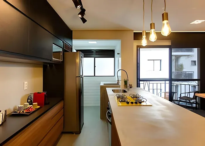 Multihouse - Moderno Apartamento Vila Olímpia São Paulo aceita animais de estimação