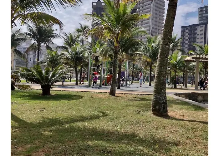 Linda Cobertura Vista Mar No Residencial Affinity Aparthotel Praia Grande 