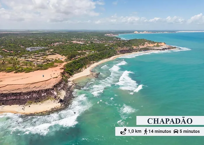 Chalé Kamala com quintal - Perfeito para Nômades Digitais Praia de Pipa