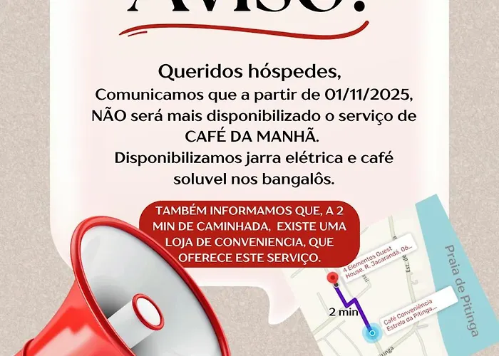 4 Elementos Guest House Porto Seguro