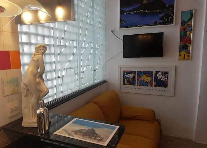 Apto Copacabana Com 2 Suites Rio de Janeiro aceita animais de estimação