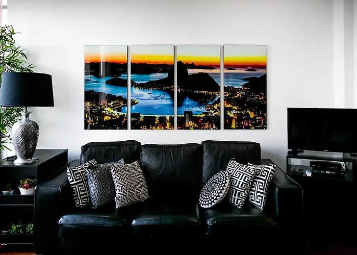 Huisdiervriedelijke Lindo Apto Frente Ao Mar Rio de Janeiro