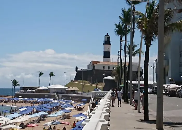 Appartamento Flat O Point Do Carnaval Do Farol Da Barra Salvador che accetta animali